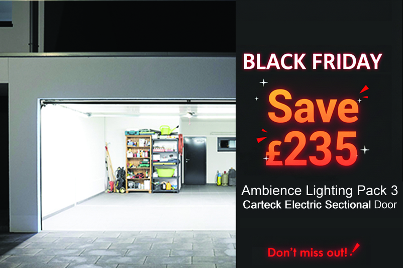 BLACK FRIDAY - Light up your Garage with Carteck Sectional
